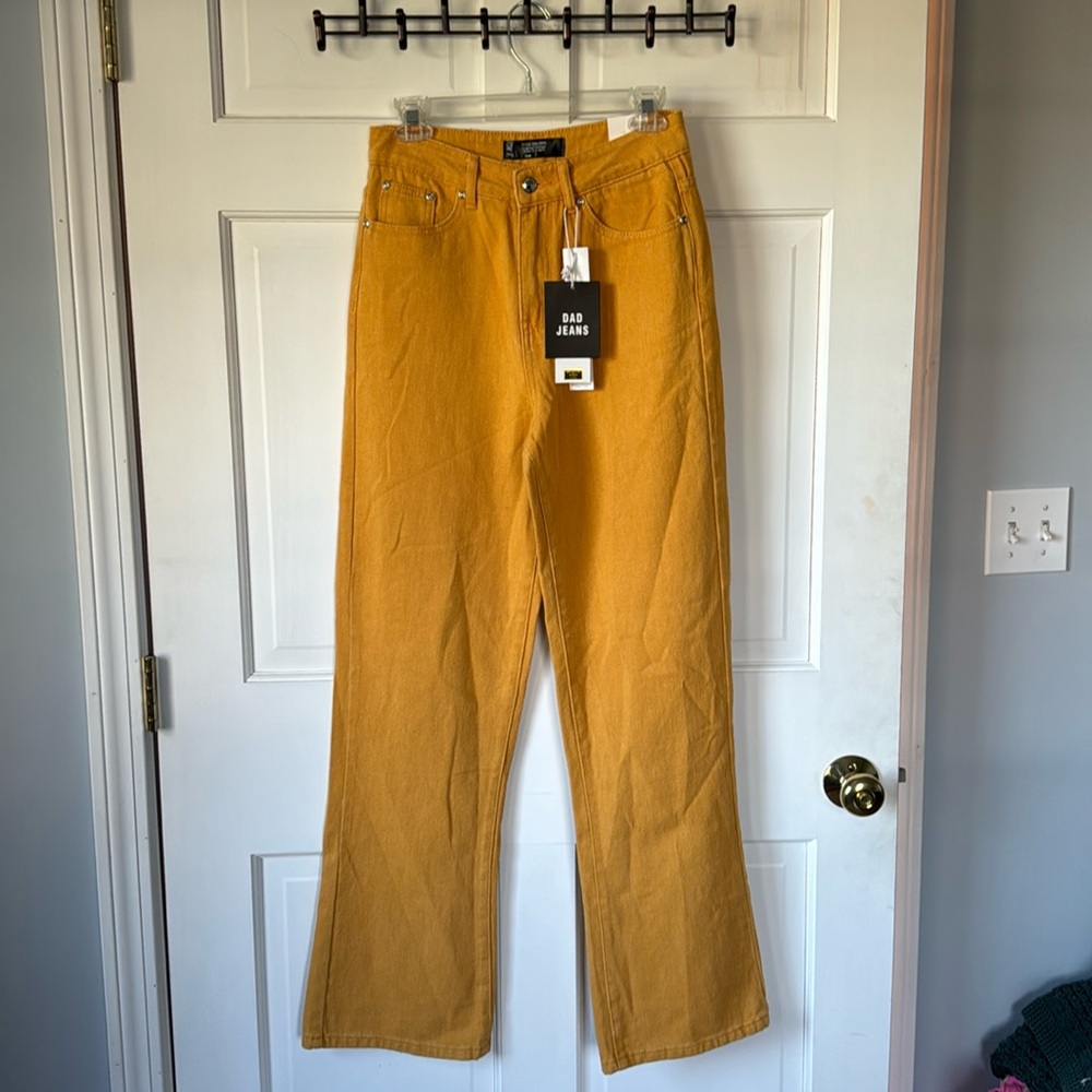 Monkey Ride Jeans High Rise Dad Fit Size 3 NWT